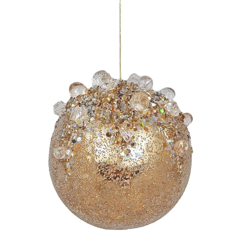 Pearl Ball Light Gold 9.5cm image number 0